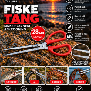 Fjæsing/krabbe tang 28 cm
